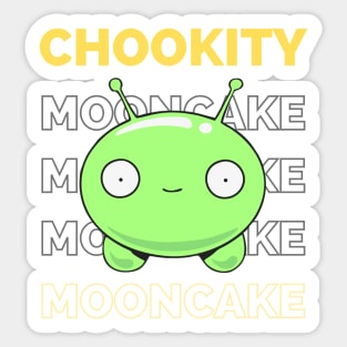 Final Space Mooncake Chookity Pok - Funny Sticker